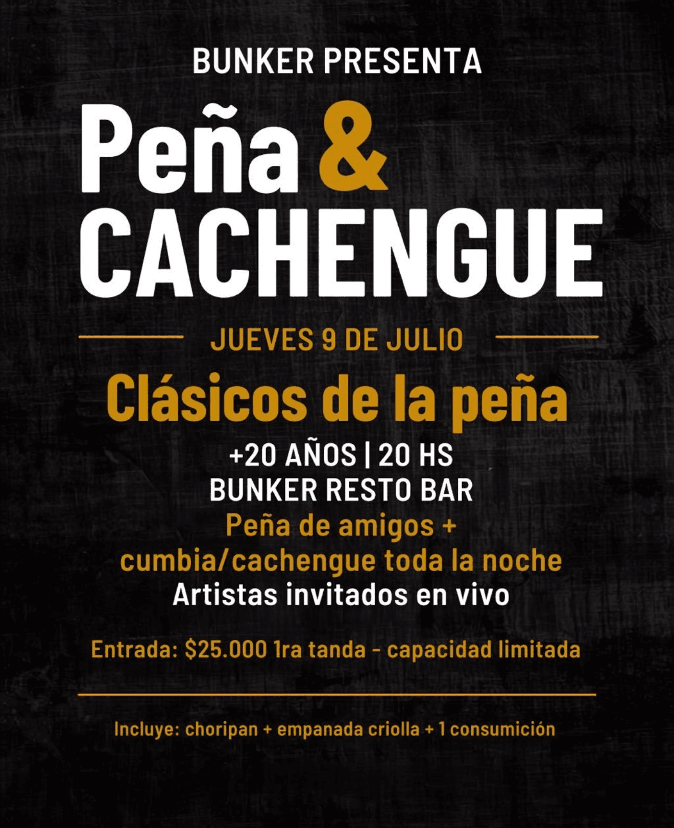 PEÑA & CACHENGUE